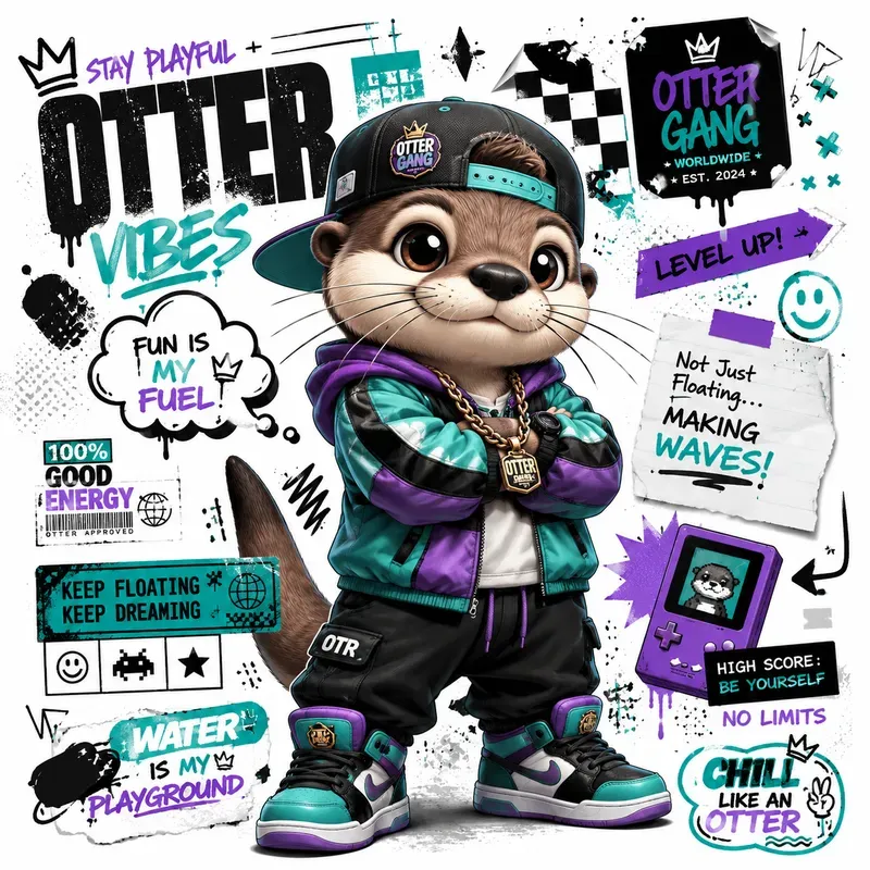 Urban Mascot Street Posters