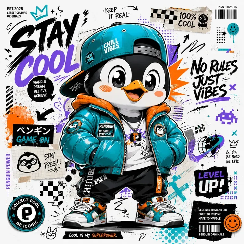 Urban Mascot Street Posters