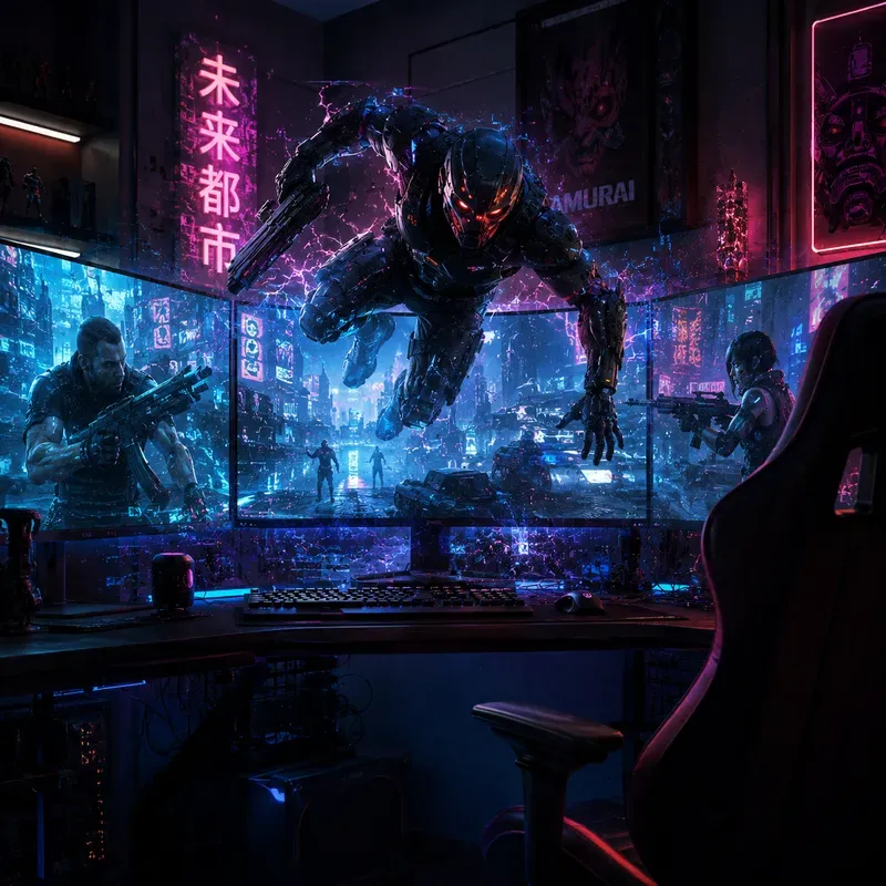 Cinematic Gaming Invasion Photos