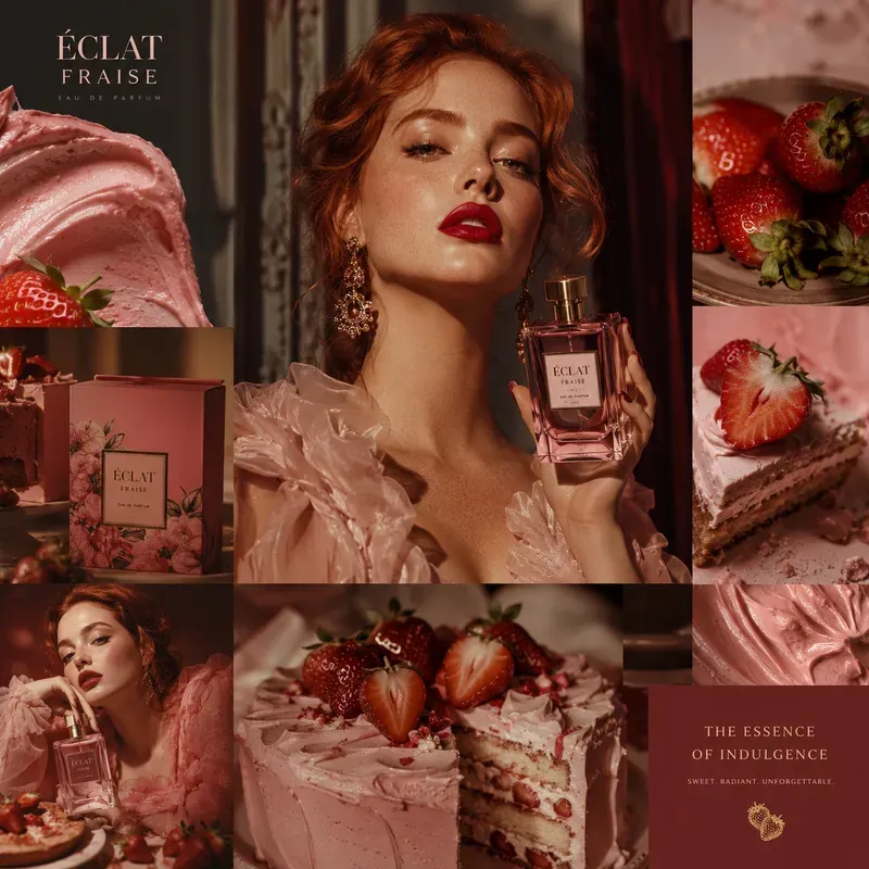Luxury Food Beauty Moodboards