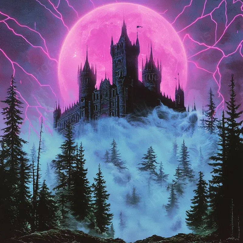 Vibrant 80s Cover Designs