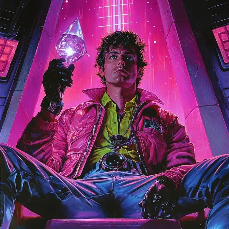 Vibrant 80s Cover Designs