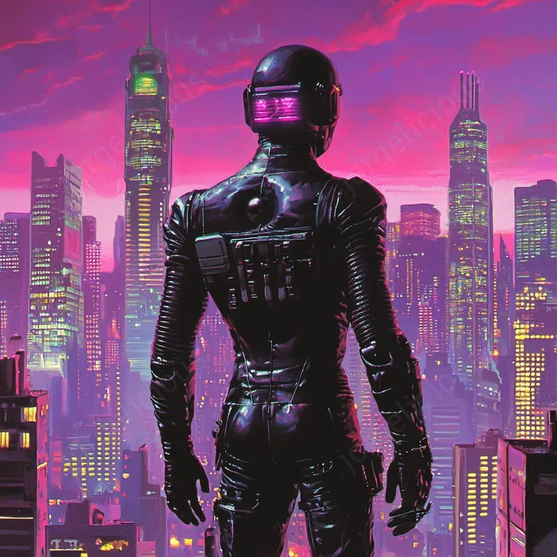 Vibrant 80s Cover Designs