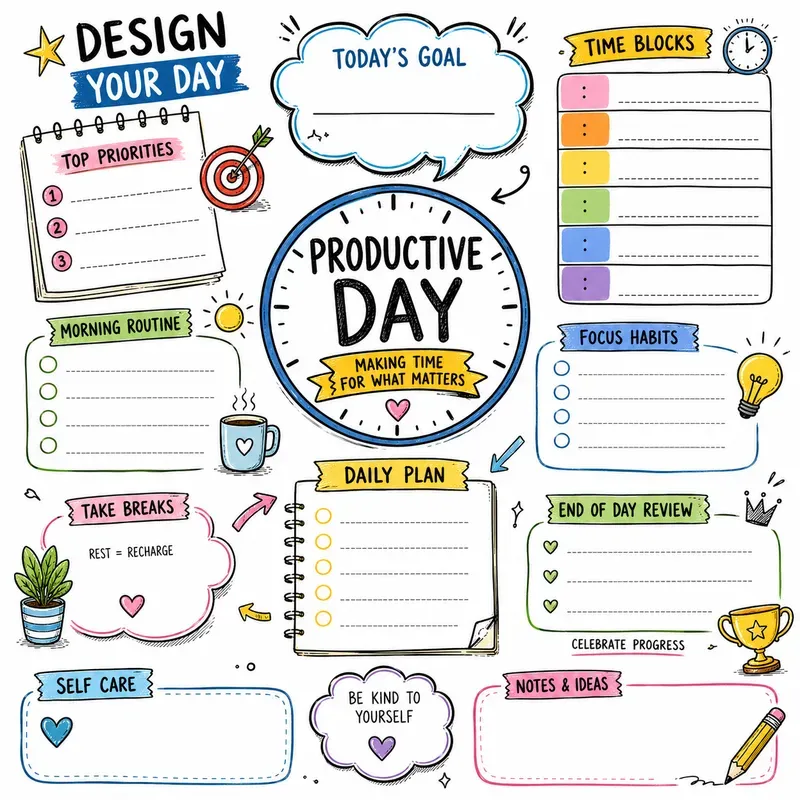 Premium Sketchnote Doodle Infographics