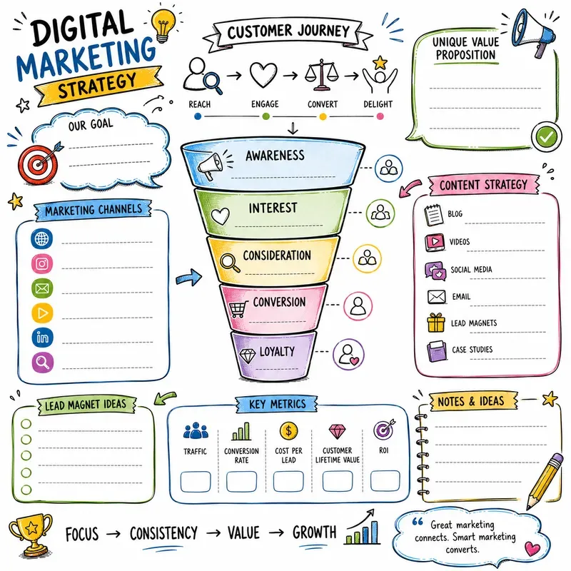 Premium Sketchnote Doodle Infographics