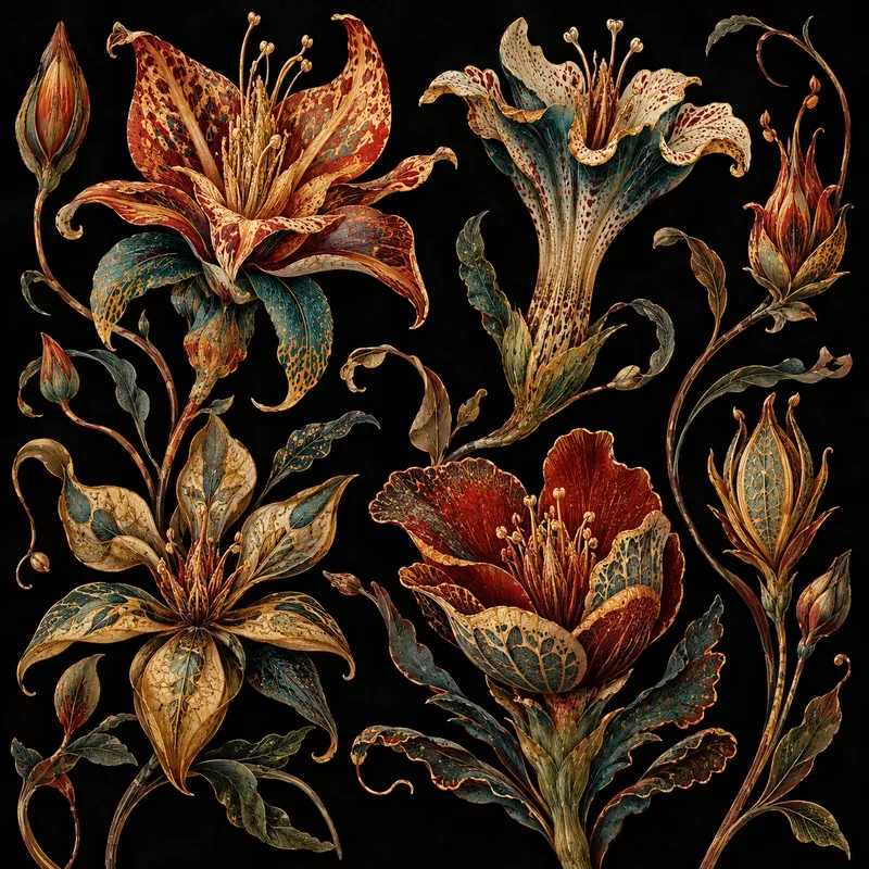 Ornamental Dark Natures