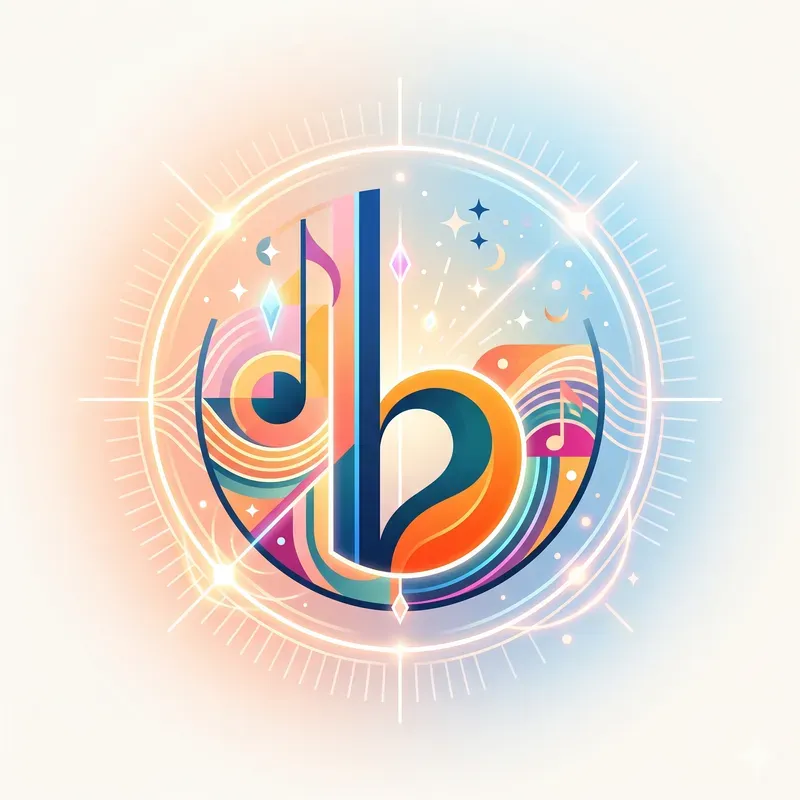 Radiant Music Symbol Emblems