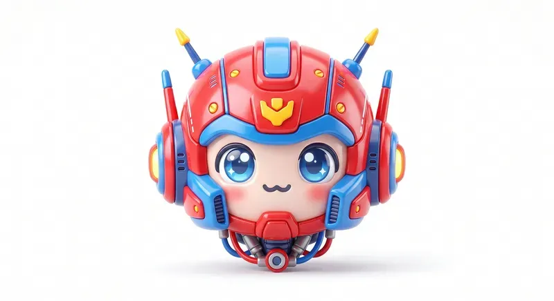 Cute 3D Kawaii Icons