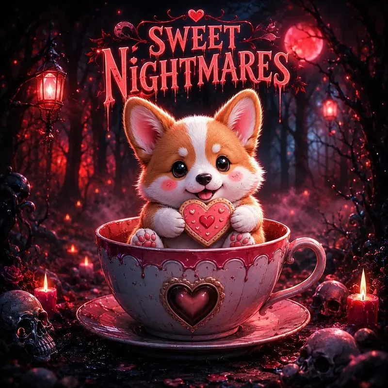 Cute Kawaii Meets Dark Horrors