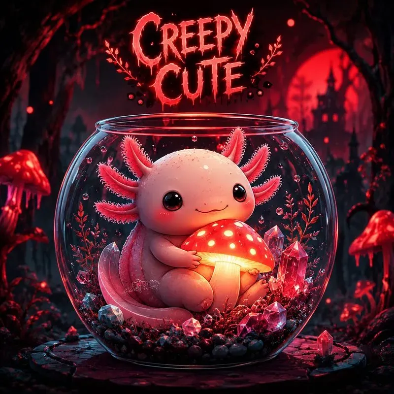 Cute Kawaii Meets Dark Horrors