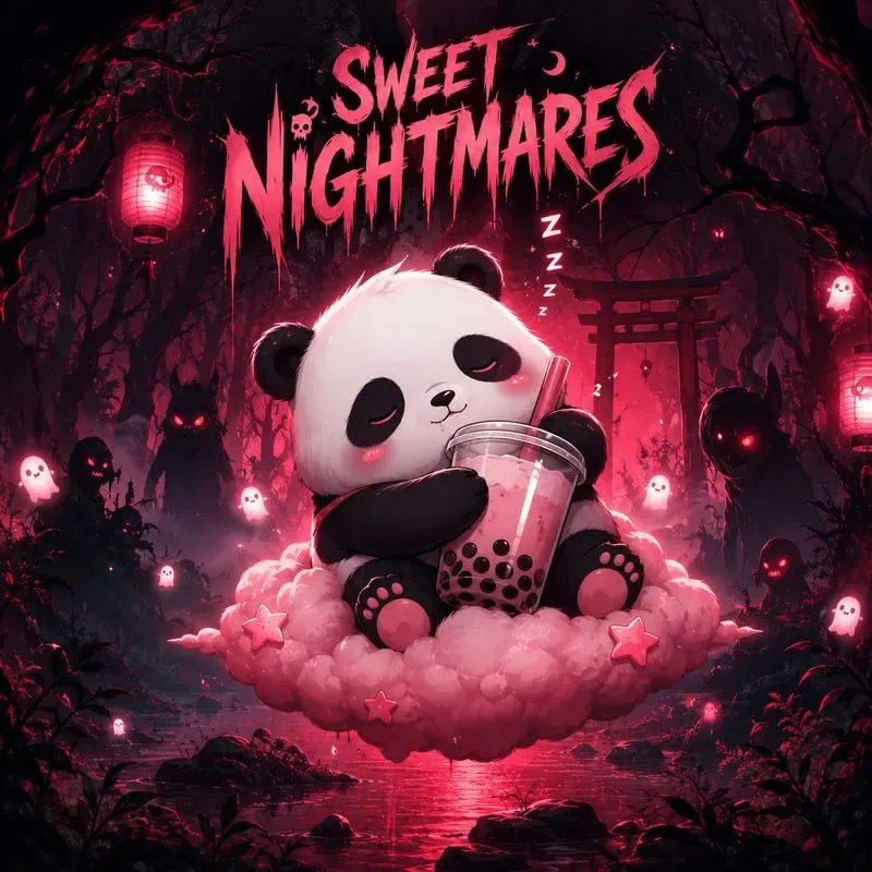 Cute Kawaii Meets Dark Horrors