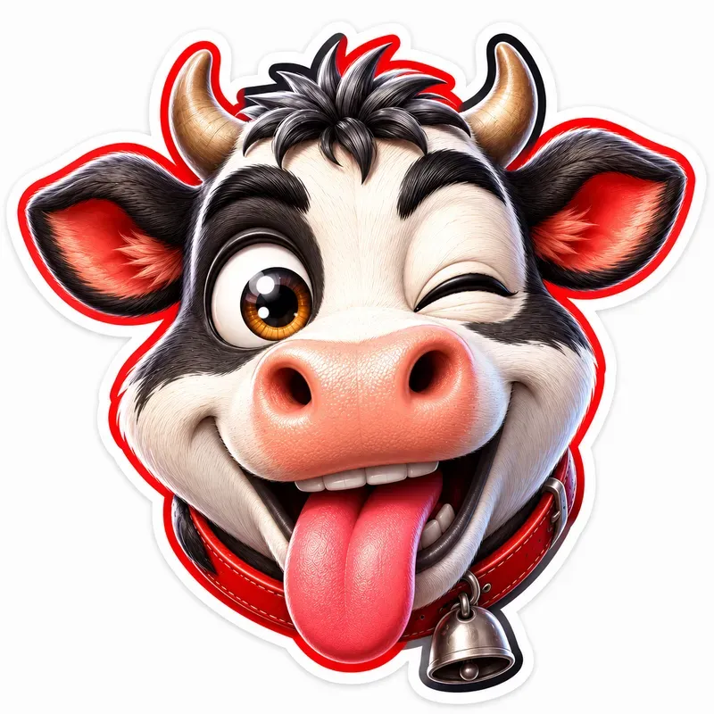 Animal Face Stickers