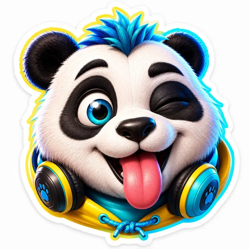 Animal Face Stickers