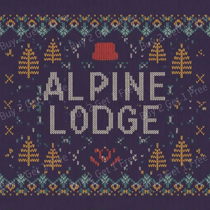 Retro Ugly Sweaters Typography