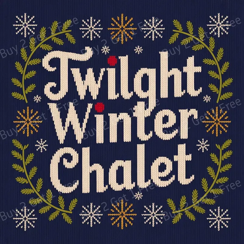 Retro Ugly Sweaters Typography