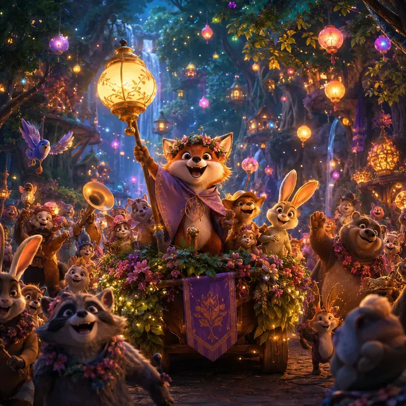 Colorful Animation Worlds