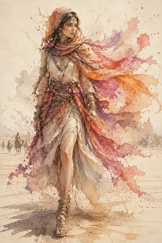 Ethereal Watercolor Fantasy Muses