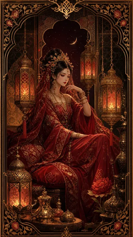 Oriental Luxury Tarot Cards