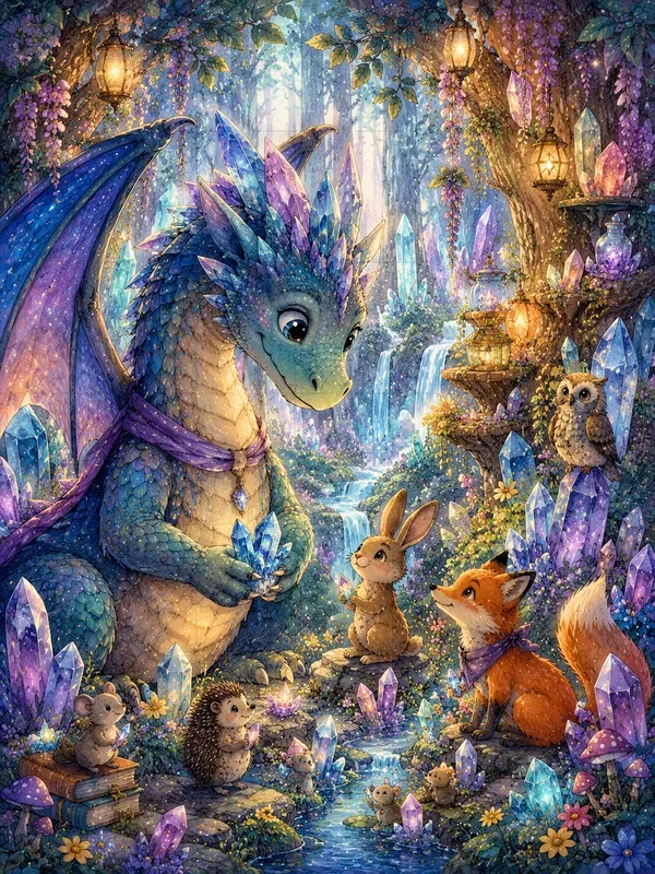 Whimsical Storybook Cards