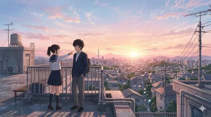 Shinkai Anime Scenes Slice Of Life