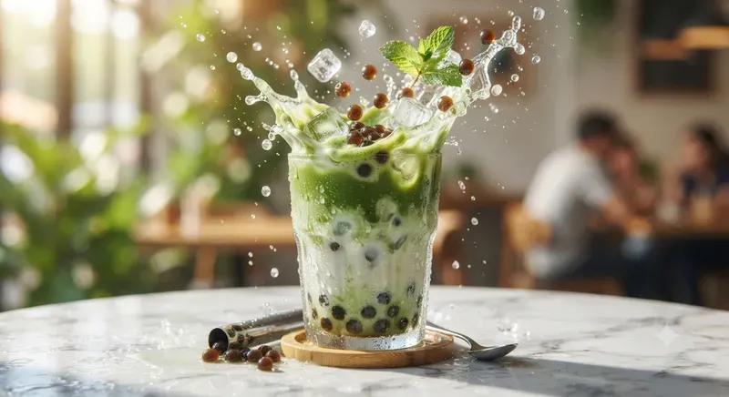 Commercial Beverage Splash Photography