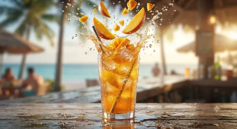 Commercial Beverage Splash Photography