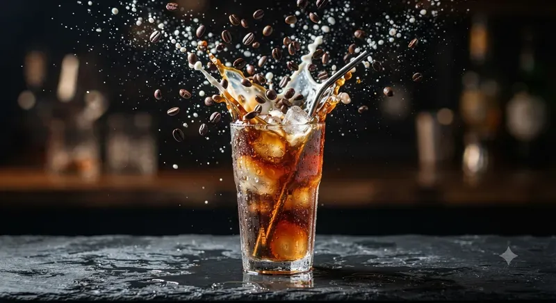 Commercial Beverage Splash Photography