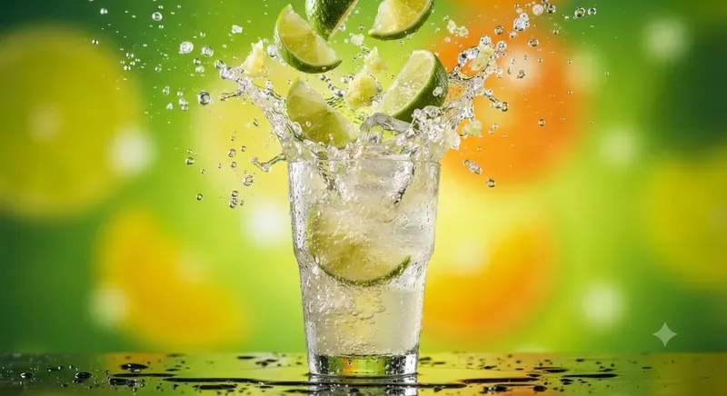 Commercial Beverage Splash Photography