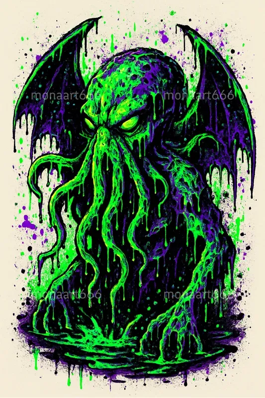 Toxic Slime Neon Nightmares