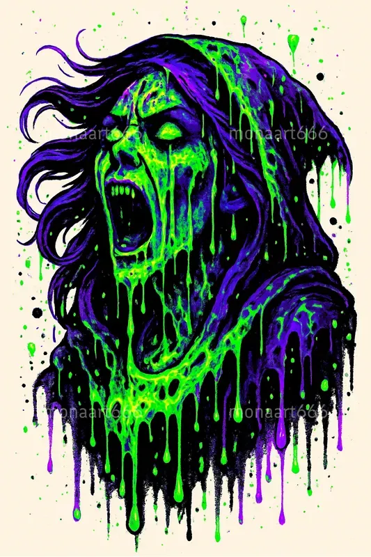Toxic Slime Neon Nightmares