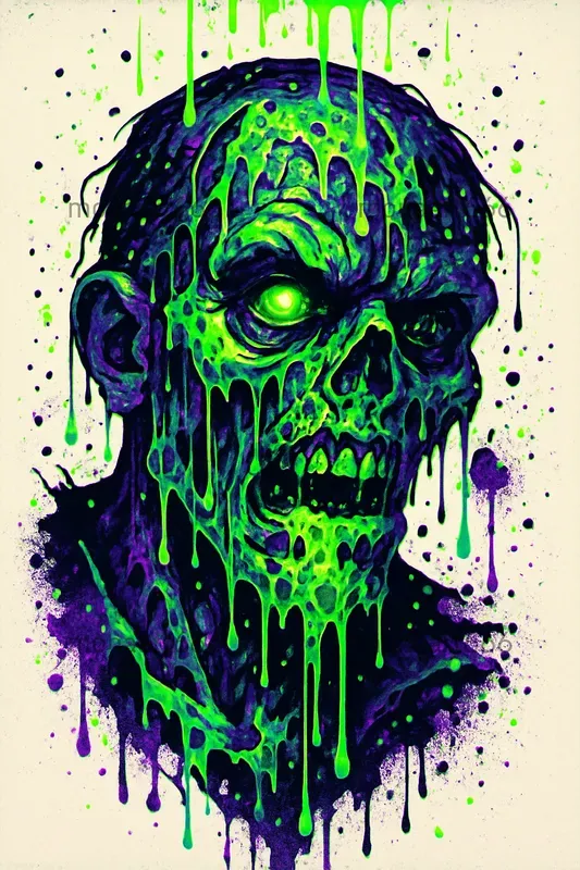 Toxic Slime Neon Nightmares