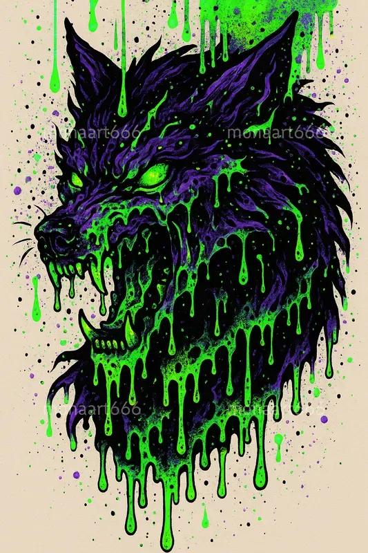 Toxic Slime Neon Nightmares