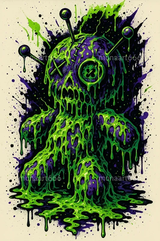 Toxic Slime Neon Nightmares
