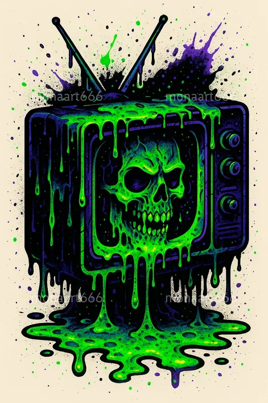 Toxic Slime Neon Nightmares