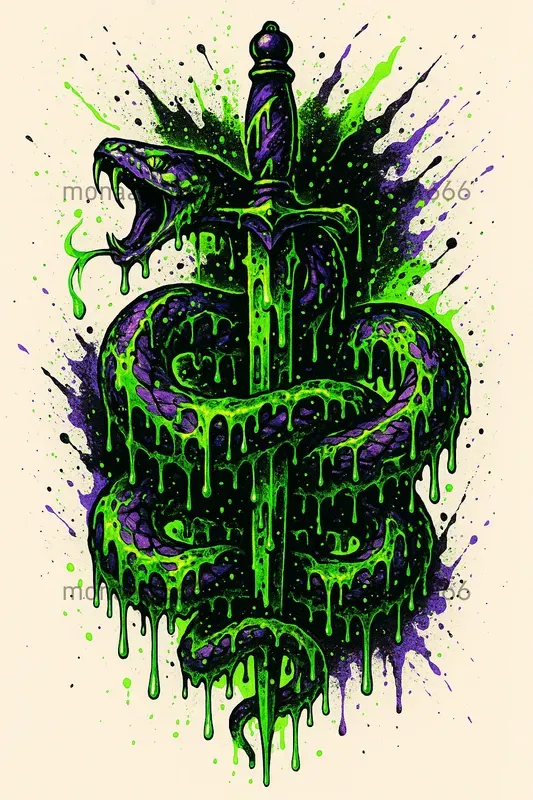 Toxic Slime Neon Nightmares