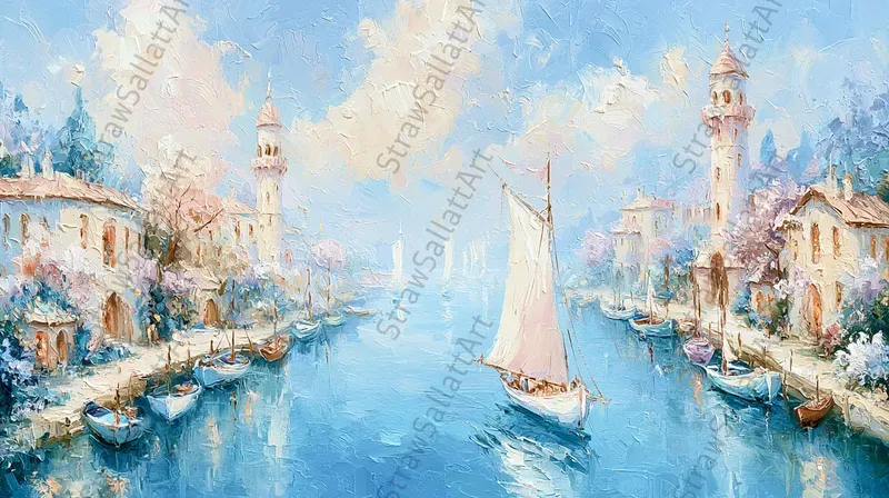 Fairytale Dreamy Landscape Frame Tv Art