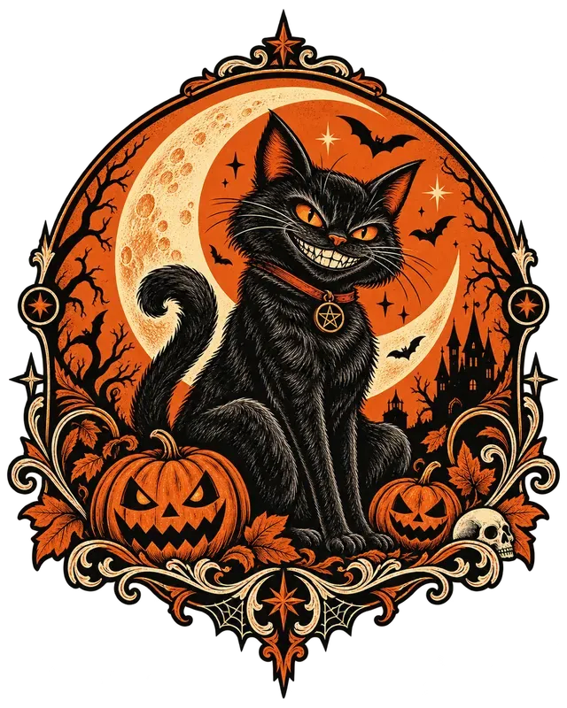 Halloween Tshirt Graphic Generator