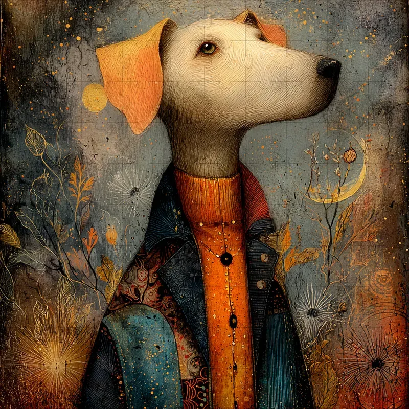 Folk Storybook Mixed Media Fables