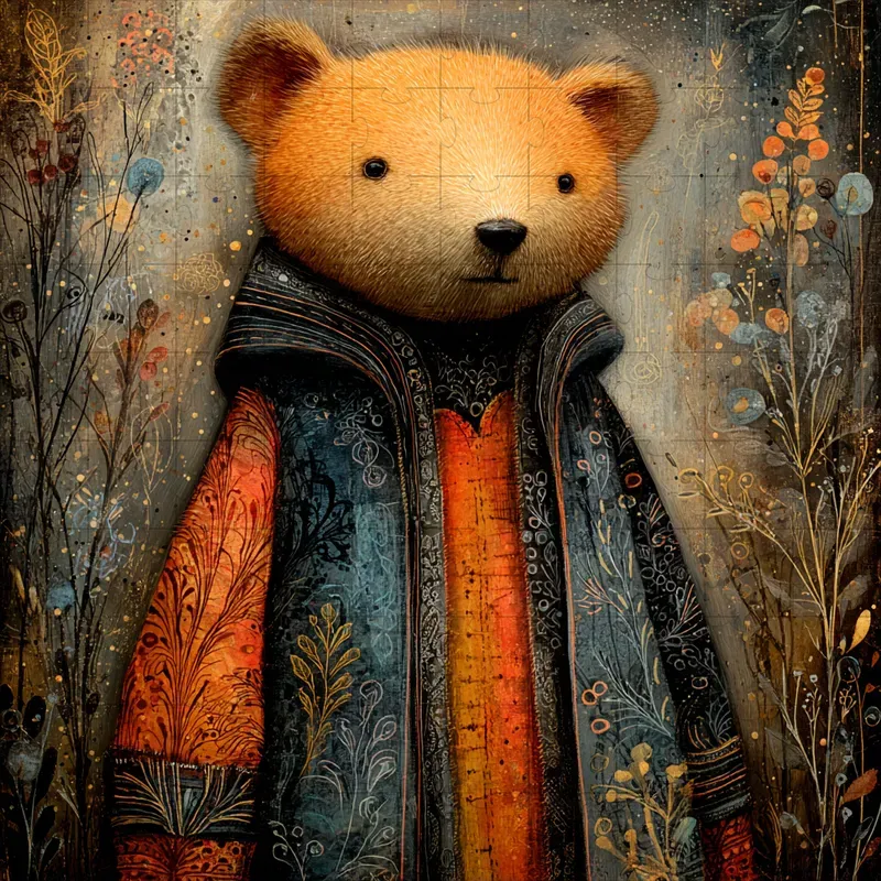 Folk Storybook Mixed Media Fables