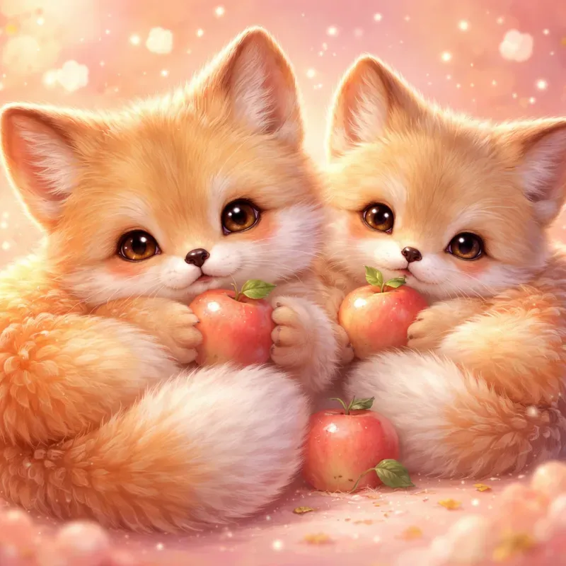 Dreamy Cute Animal Fantasy Art