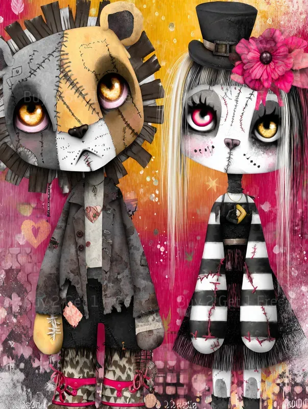 Alice In Carnival Love Junk Journals