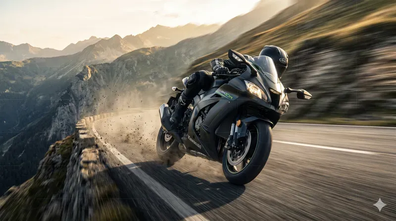 Superbike Racing Cinematic Shots