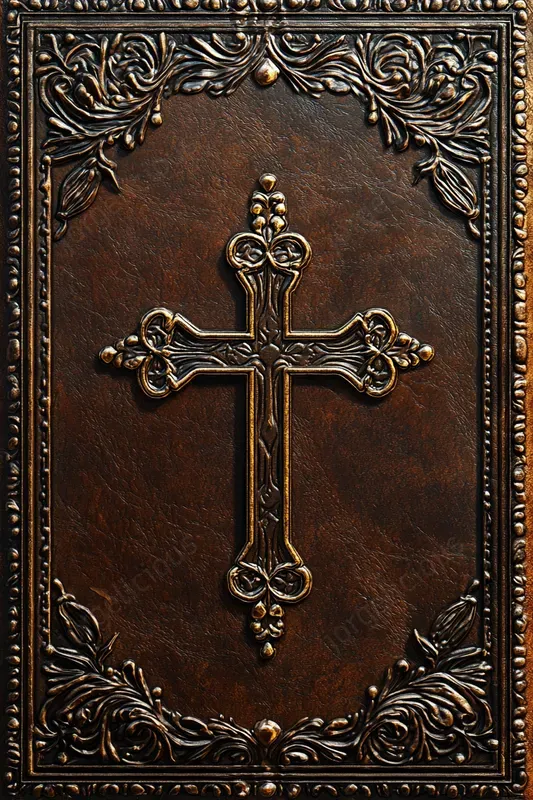 Embossed Leather Book Covers