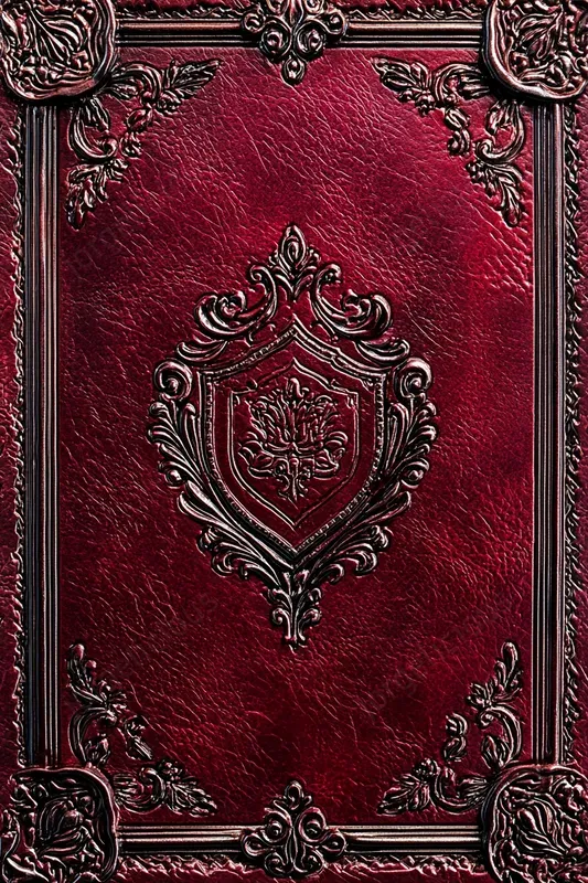Embossed Leather Book Covers