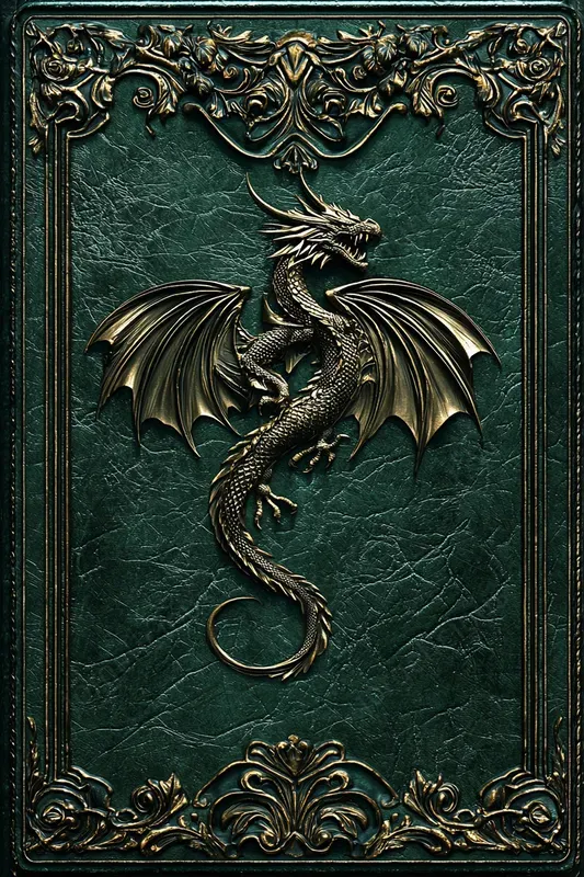 Embossed Leather Book Covers