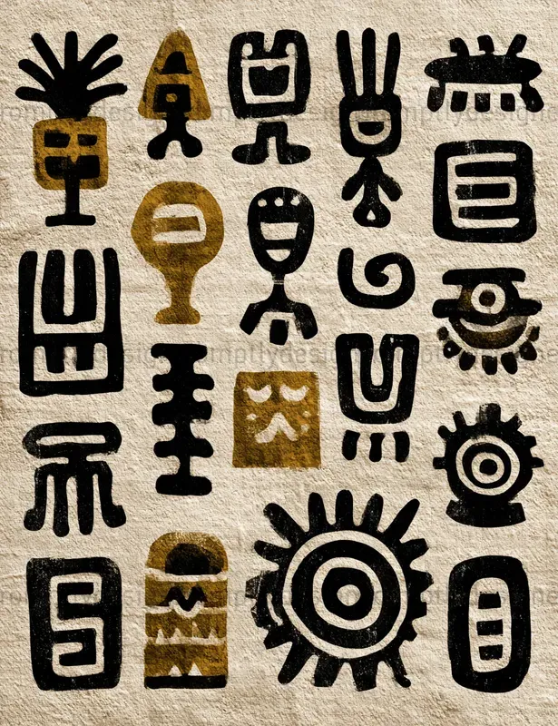 Adinkra Inspired Patterns