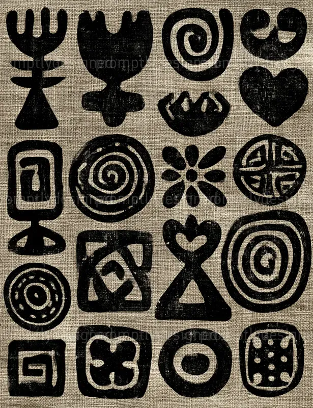 Adinkra Inspired Patterns