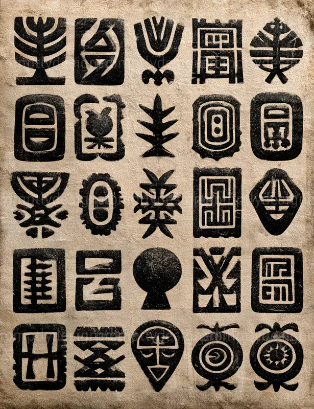 Adinkra Inspired Patterns