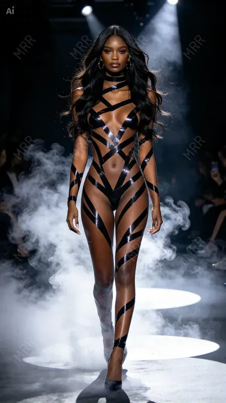Black Tape Body Art Runways