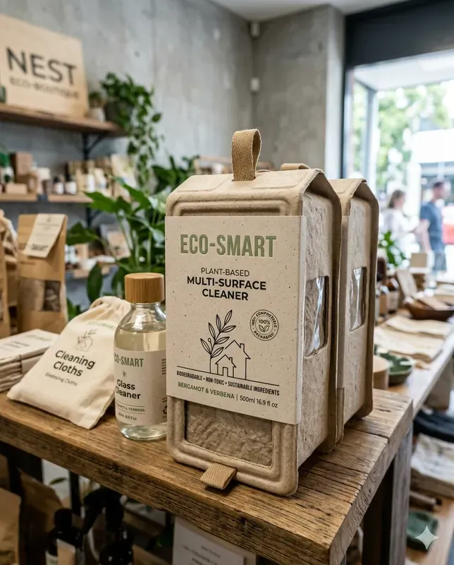Eco Luxury Packaging Visuals